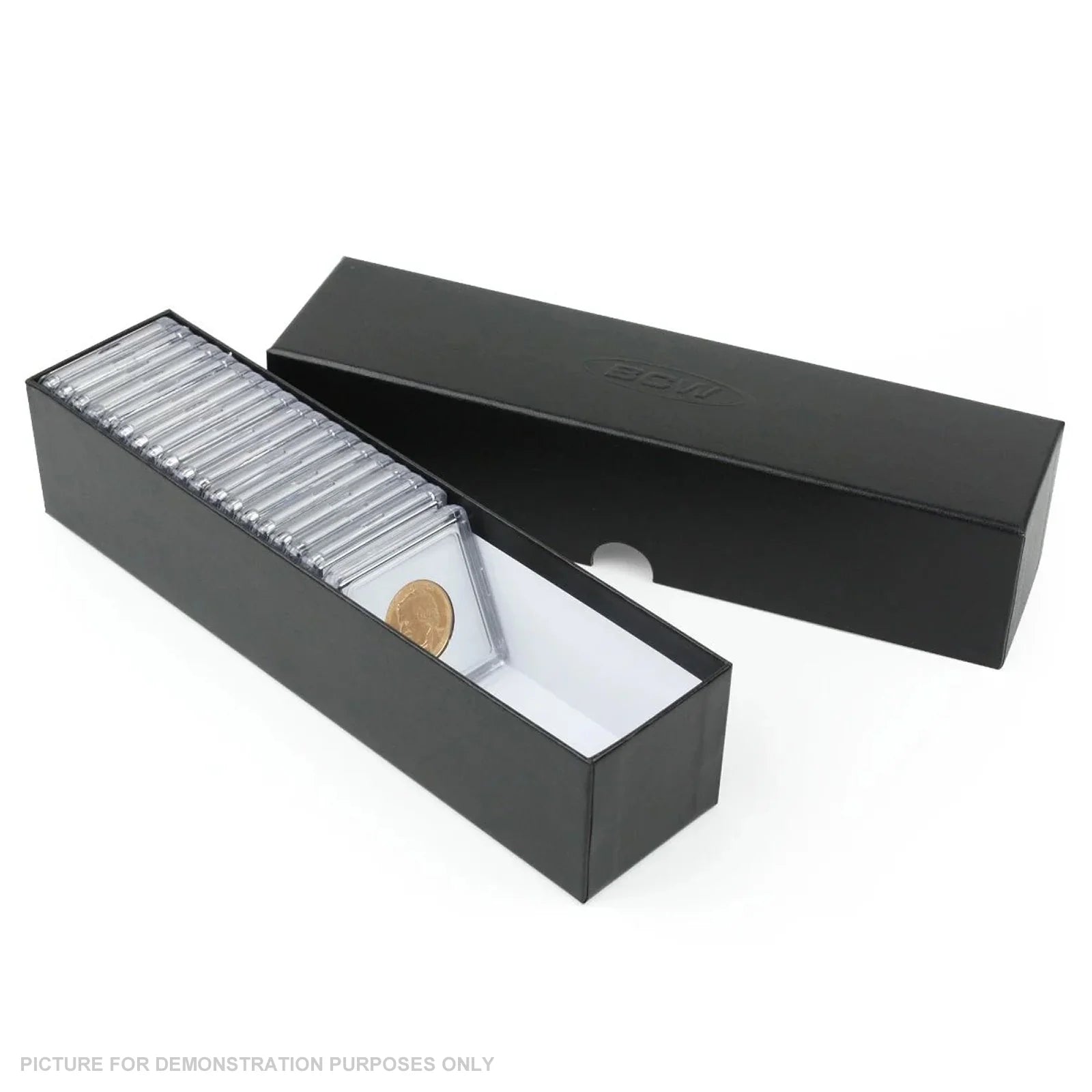 BCW Single Row 2x2 Coin Box
